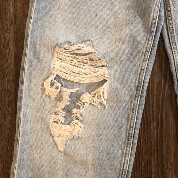 H&M Loose Straight High Waist Jeans - Picture 14 of 16